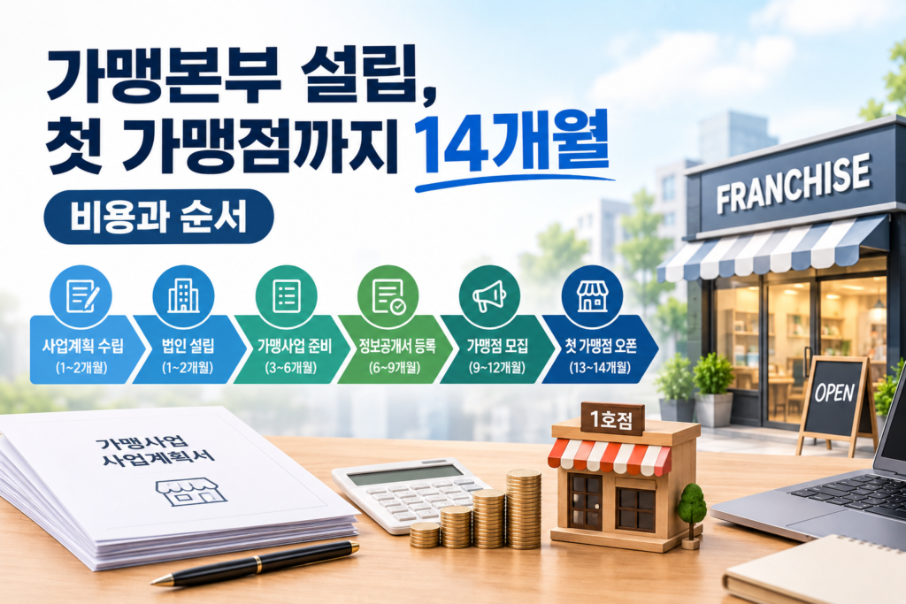 가맹본부 설립